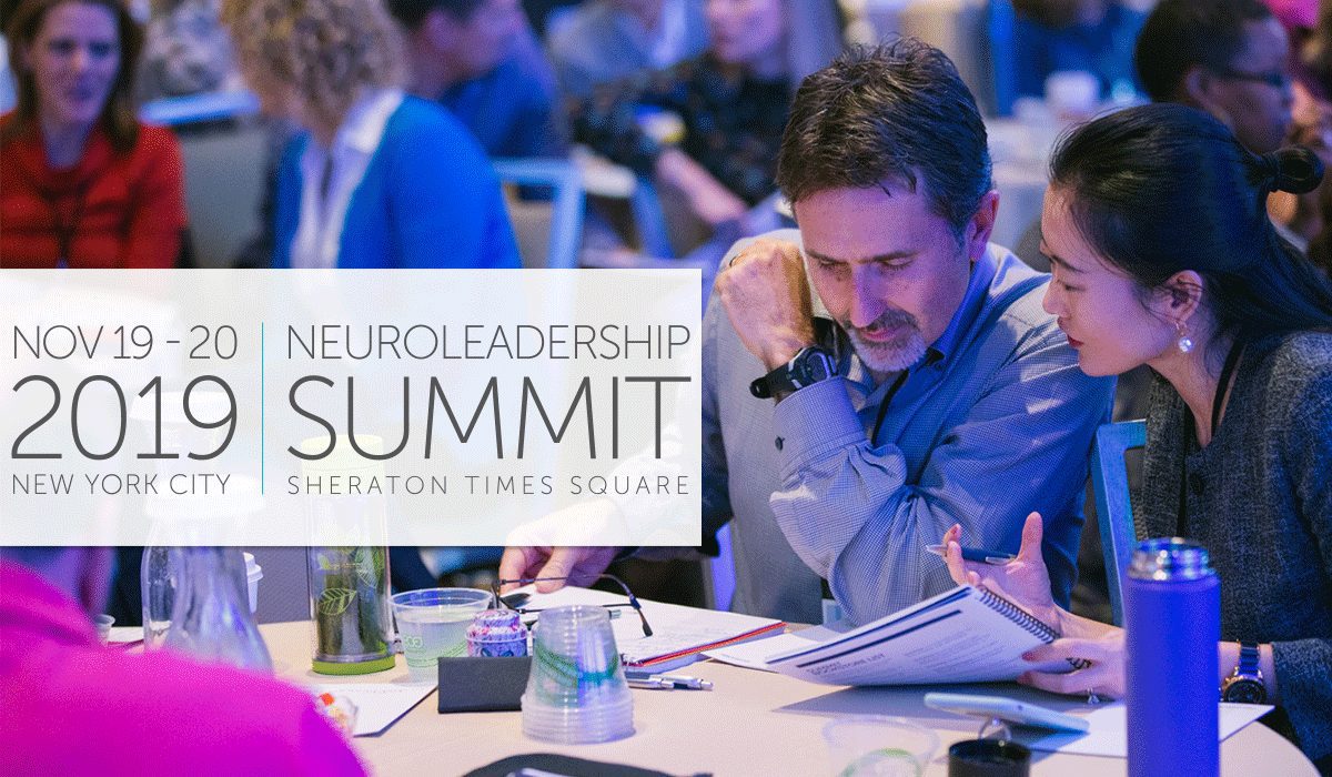 NeuroLeadership Summit 2019 heading