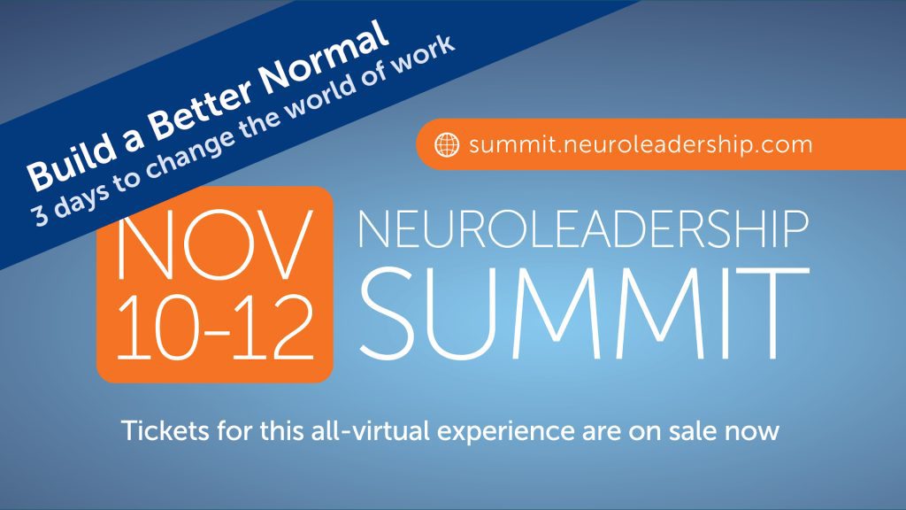 2020 NeuroLeadership Summit--Build a Better Normals