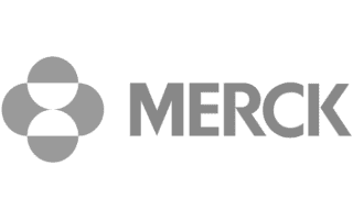 Merck logo in black and white