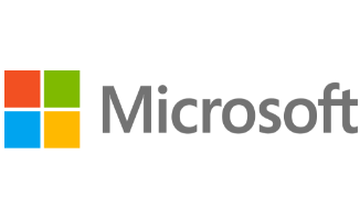 Microsoft logo in color