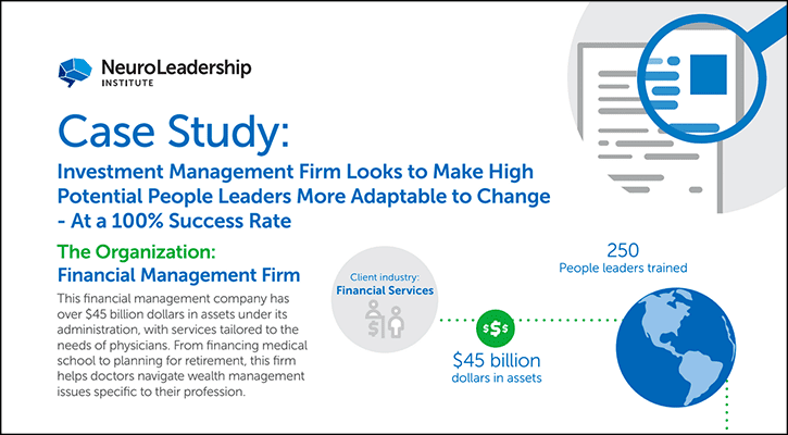 Investment Management Firm Looks to Make High Potential People Leaders More Adaptable to Change