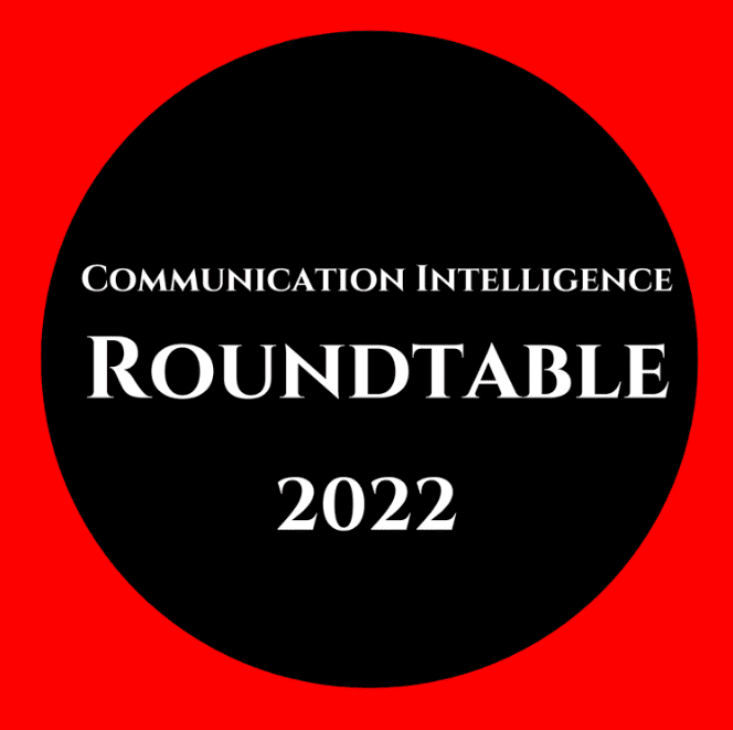The logo for Communication Intelligence Roundtable 2022